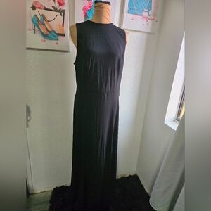 Venus open back maxi dress